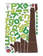 Ketsicart Home Accent DIY Mural Brown Cartoon Tree Wall Sticker Decal 60by90 - Image 2