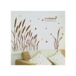 Rural Style Plant Reeds Swaying Wall Decor Home Living Room Bedroom Background Wall Stickers - Image 2