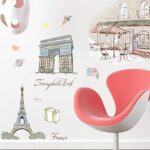 Alcoa PrimeHome Decor Colorful DIY Mural World Building Wall Sticker 1.2mx 1.05m - Image 4