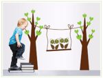 Wall Stickers Swinging owl Tree AY9018 - Image 5