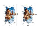 XL8123 EasiTool 3D Wall Stickers Ice Age Room Decals Waterproof Dimensional Decor Home Decor Bedroom Sticker - Image 4