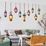Fashion arab droplight Wall Stickers For Living Room Diy 3d Home Decor JM7342 - Image 6