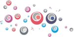 Creative Colorful Circles Wall Stickers Ay 1926 - Image 5