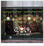 XH6250 Window Glass Wall Stickers Christmas - Image 2
