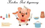 Cartoon Vegetables Fumes Wall Stickers Kitchen High Temperature Self-Adhesive Transparent Oil-Resistant Stickers size 60x90 nc033 - Image 2