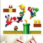 Mario Wall Sticker for Children's Room Home Decor Sticker size 45x60 ay621 - Image 4
