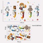 Wall Sticker Well Done Praise Encourage Wall Stickers For Classroom Kids Bedroom Cartoon Animals Eco-Friendly Home Decals Art Xh9301 - Image 6
