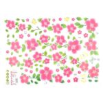 Ketsicart Flower Pattern Family Home Removable Wall Sticker Mural Decor - Image 5