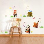 Panada Pig Bee Bird Animals Wall Stickers XL8079 - Image 4