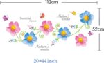 Peninsula Liangpin DIY seamless wall sticker-Huaerchuanchuan AY7208 50x70cm - Image 5