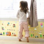 Creative Cartoon Car Wallpaper Kids Room Kindergarten Background Decorative Wall Stickers - Image 3