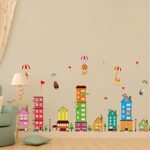 Colorful Wall Sticker for Home and Toy Room Toy Room size 60x90 xh8101