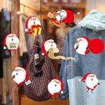 Xh7224 Christmas Wall Sticker Shop Glass Door Window Sticker Shopping Mall Arrangement Decoration Snowman Old Man-Y - Image 2