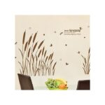 Rural Style Plant Reeds Swaying Wall Decor Home Living Room Bedroom Background Wall Stickers - Image 4