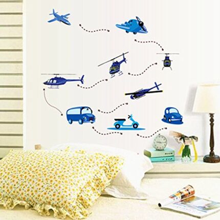 Syga Wall Sticker (PVC Vinyl, 50 cm x 5 cm x 5 cm, AY7027)