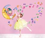 Peninsula Liangpin DIY Seamless Wall Sticker-Moon Girl AY7117 - Image 2