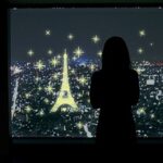Night Lighting Eiffel Tower Vinyl Wall Decal PVC Home Sticker House Paper Painting Decoration Wallpaper Living Room Bedroom Kitchen Art Picture DIY Murals Kids Nursery Baby Decor - Image 5