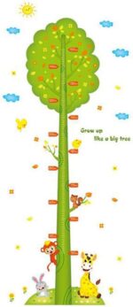 Big Tree Height Measurement Wall Stickers Removable Wall Decals Home Decor PVC Art Mu ral Baby Boys Girls Kids Bedroom Kitchen Decoration Wall Stickers Posters size60x90 xl8200 - Image 2