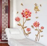 Flower Butterfly SK9271 -Wallsticker Wallstiker - Image 3