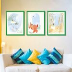 Wall Stickers For Girls Removable Waterproof Wall Sticker Bedroom Living Room Sitting Room Bathroom - Image 2