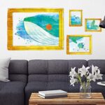 Peninsula Liangpin DIY Seamless Wall Sticker-Whale Photo Frame XH7235 - Image 5