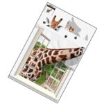 giraffe animals Background Wall Sticker for Living Room - Image 6