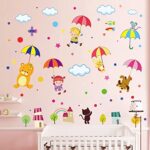 Cartoon Animal Diy Wall Sticker Children's Room Decoration Modern Art Mural Bedroom Living Room Wall Decoration Children's Room xl8217 - Image 4