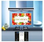 Adhesivo extraíble a prueba de aceite de cocina de Jaamso Royals, resistente al calor, resistente al agua, para azulejos de aluminio (verde vegetal - Image 2