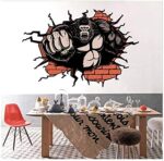 Gorilla Break Up The Wall 3D Wall Sticker Home Decor Kids Bedrooms Animal Funny Wall Decal - Image 3