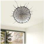Plus Nao Wall Sticker Wall Decal Crack Crack Scary Fear Horror Concrete Fool Trick Art 3D - Image 6