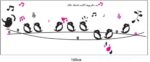 Jm8210 Decals Design 'Cute Singing Birds' Wall Sticker - Image 10