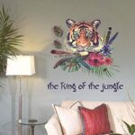 SK7056 Flat Wall stickers, Tiger feathers - Image 4
