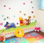 Ay992 JAAMSO ROYALS Winnie The Pooh Cartoon wall stickers for kids, wall stickers for kids room, kids wall stickers for kids room, kids room wall sticker (70CM x 50CM) - Image 2