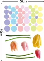 Colorful Flowers Butterflies Trees Wall Stickers Ays6007 - Image 5