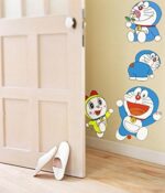 FeiFei (FeiFei) Rental OK! Removable W106 = Doraemon Wall Sticker (Accessories: Exclusive Poster Case Packaging + Practice Decal + Simple Instruction Manual) Wall Sticker / Interior Sheet / Remake - Image 4