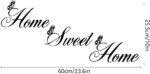 Sweet Home Proverb Wall Sticker Living Room Bedroom Wallpaper Decals Art Decor - Image 4