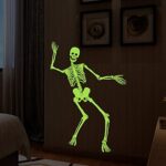 Halloween bar decoration stickers can be removed from the green ABQ9637 wall stickers - Image 2