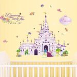 Princess Fantasy Castle Removable Wall Stickers Decals Kids Nursery Decor Art Mural - Image 2