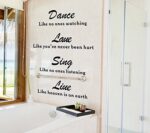Generic English Sentences Pattern Household Removable Wall Sticker Wallpaper Decoration size 60x90  df5203 - Image 3