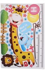 Giraffe Height Chart Measurement Design Removable Wall Sticker Decal Decor size 60x90  xh6014a - Image 2
