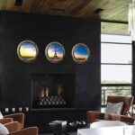 Kei Lara Trick Art Wall Sticker Window [Scenery from Round Window] Stylish Wall Sticker Removable DIY Wallpaper Sticker - Image 4