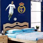 Creative Bedroom Wall Sticker - Cristiano Ronaldo Football size 60x90 df9906 - Image 3