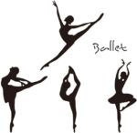 Wall Sticker Ballet Steps Living Room Bedroom Music Classroom Dance Training Decoration - Image 6