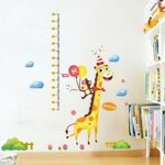 Animal Printed Removeable Wall Sticker Multicolour size  60x90  dlx5528 - Image 4