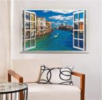 Xl 839.Fake Window Outside The Mediterranean Style Wall Stickers - Image 4