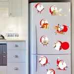 Xh7224 Christmas Wall Sticker Shop Glass Door Window Sticker Shopping Mall Arrangement Decoration Snowman Old Man-Y - Image 3