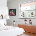 Wall Art Taichung Store In Stock Seamless Design Wall Stickers, Waterproof Stickers, Wallpaper Decoration, Won't Damage Walls, Cute Dog, Husky, Pug Paintings size 50x70 sk7137 - Image 4