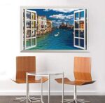 Xl 839.Fake Window Outside The Mediterranean Style Wall Stickers - Image 3