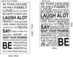 English Letter Removable Wallpaper Home Decoration Wall Stickers - Image 6