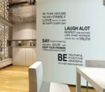 English Letter Removable Wallpaper Home Decoration Wall Stickers - Image 2